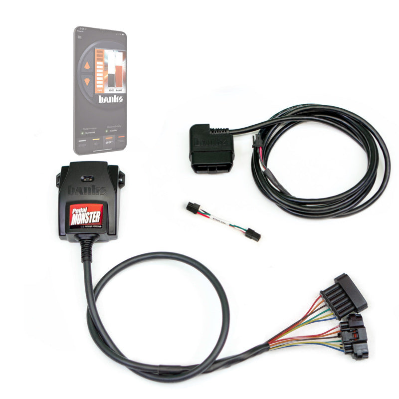 Banks Power Pedal Monster Kit (Stand-Alone) - Molex MX64 - 6 Way - Use w/Phone 64345 64345 Photo - out of package