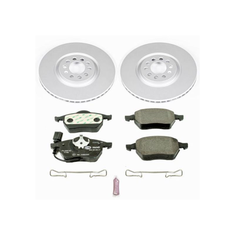 PowerStop Power Stop 99-06 Audi TT Front Euro-Stop Brake Kit ESK914 ESK914 Photo - Primary
