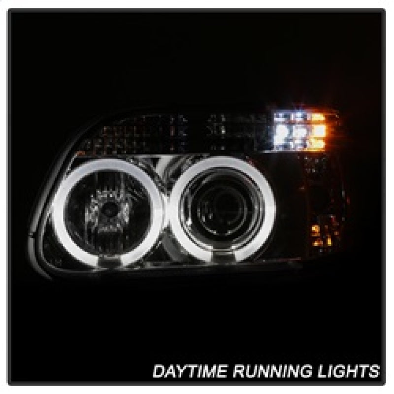 Spyder Ford Explorer 95-01 1PC Projector Headlights LED Halo Chrm PRO-YD-FEXP95-HL-1PC-C 5010148 5010148 Photo - Unmounted
