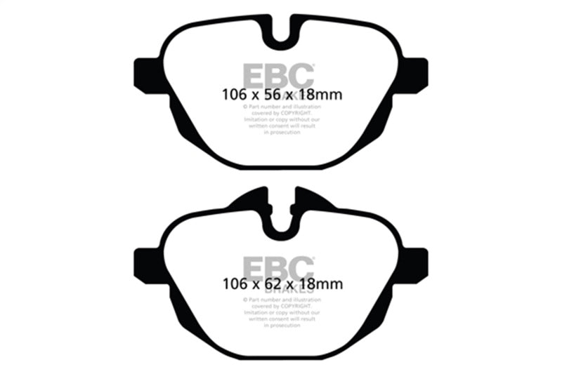 EBC Disc Brake Pad Set UD1473 Photo - Primary
