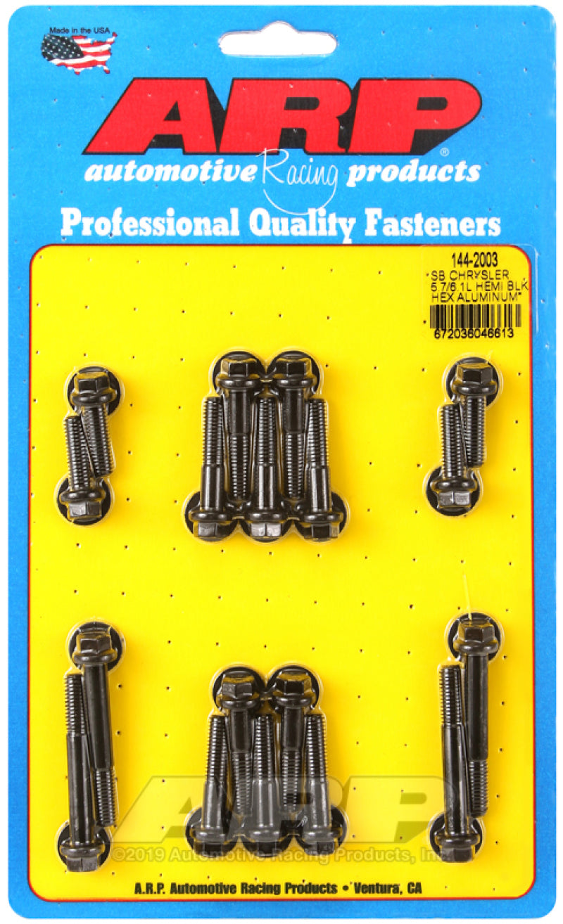 ARP SB Chrysler 5.7/6.1L Hemi Hex Aluminum Intake Manifold Bolt Kit 144-2003 User 1