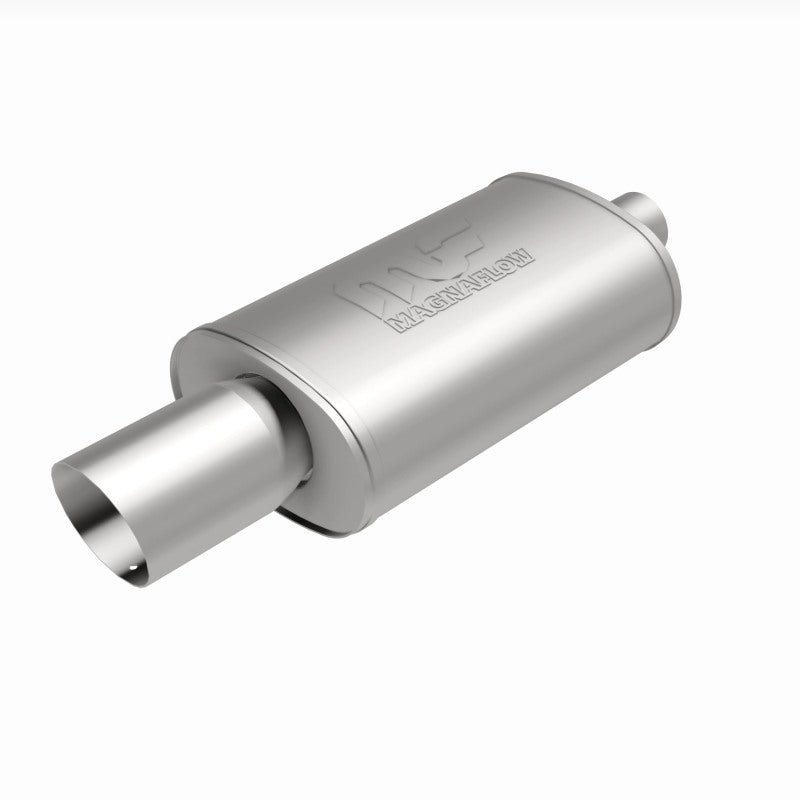 MagnaFlow 5" X 8" Oval Center/Center Performance Muffler With Tip 14827 360 Degree Image Set