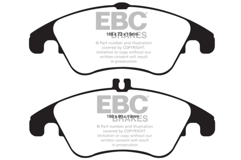 EBC Disc Brake Pad Set DP41991R Photo - Primary