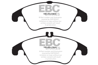 EBC Disc Brake Pad Set DP41991R Photo - Primary