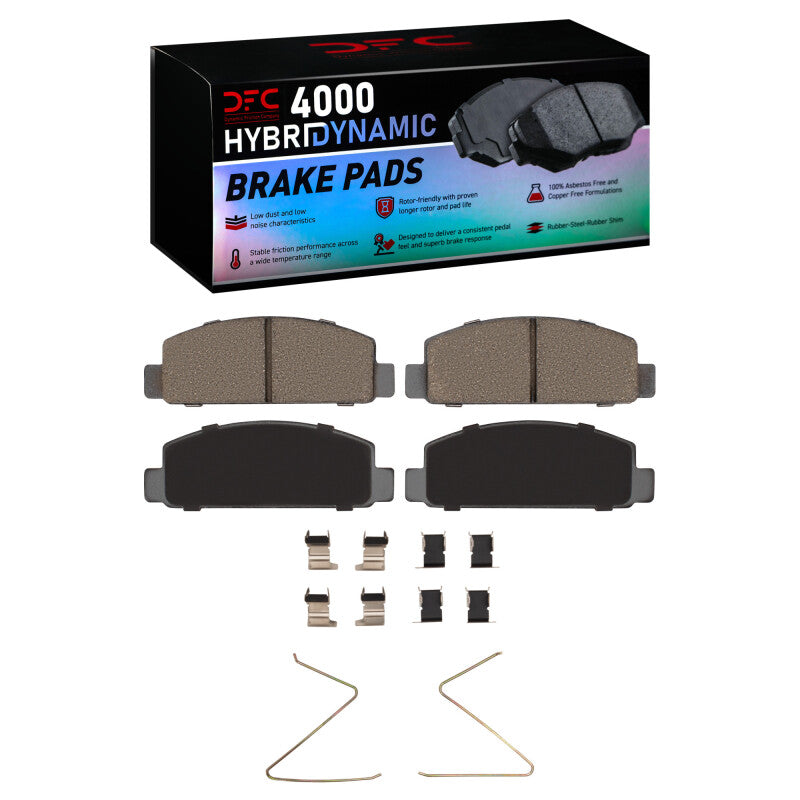 DFC DFC 4000 HybriDynamic Brake Pads Brakes, Rotors & Pads Brake Pads - OE main image