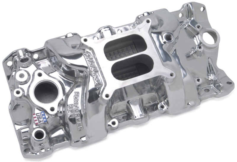 Edelbrock Perf. RPM Manifold Polished 71011 Photo - Unmounted