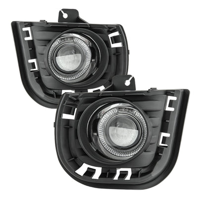 Spyder Scion TC 2014-2016 Halo Projector Fog Lights w/Switch - Clear FL-P-STC2014-HL 5082701 5082701 Photo - Primary