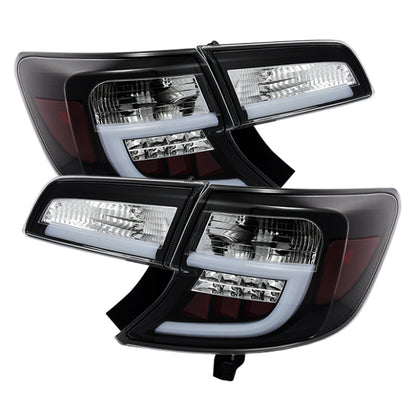 Spyder Toyota Camry 12-14 Light Bar LED Tail Lights Black ALT-YD-TC12-LBLED-BK 5079411 5079411 Photo - Primary