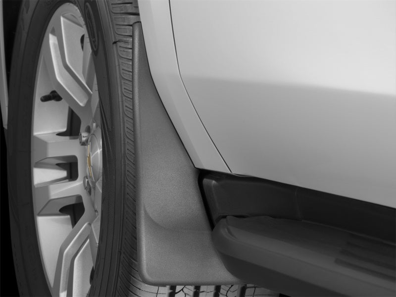 WeatherTech No Drill Front Mudflaps 2016 Chevy Tahoe 110038 Photo - Mounted
