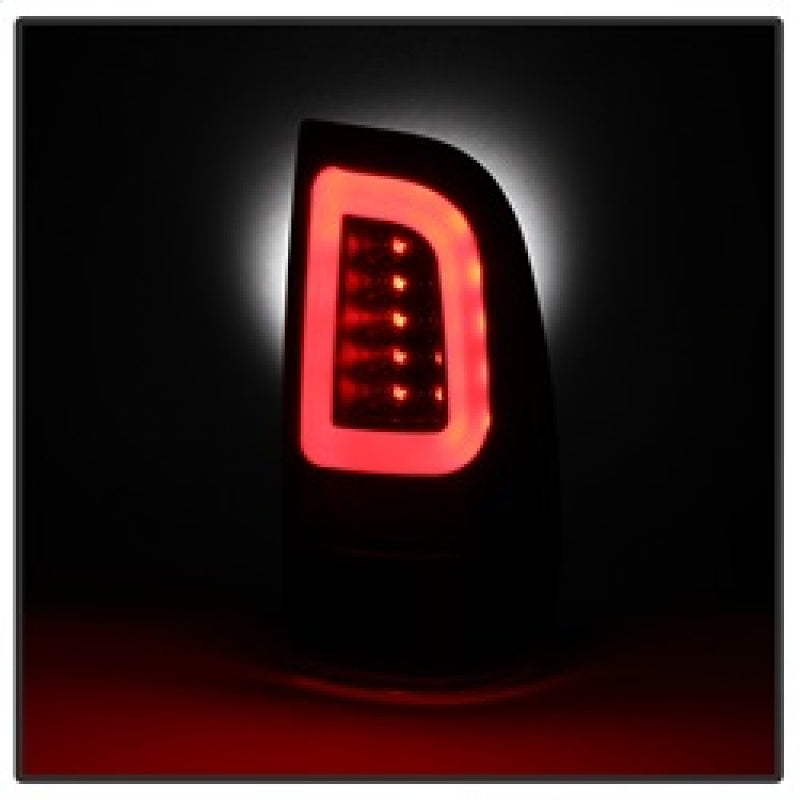 Spyder 08-16 Ford Super Duty F-250 V3 Light Bar LED Tail Lights - Black (ALT-YD-FS07V3-LBLED-BK) 5084712 5084712 Photo - Unmounted
