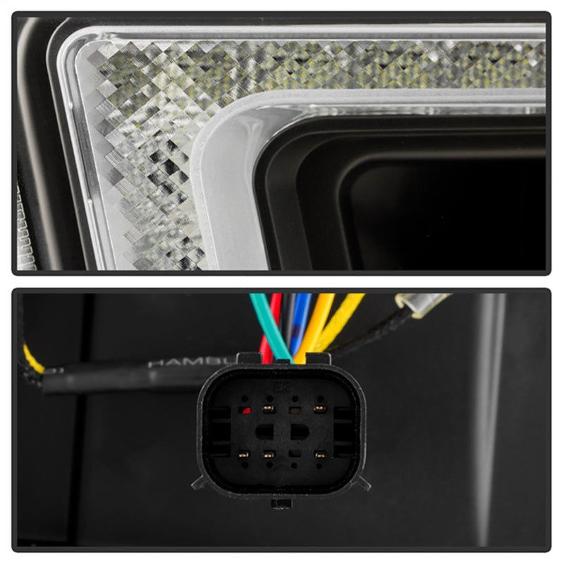 SPYDER 20-23 Chevy Silverado 2500/3500 Proj Headlights - LED DRL - Black PRO-YD-CSHD20SI-SEQ-BK 5088796 5088796 Photo - Unmounted