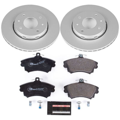 PowerStop Power Stop 00-04 Volvo S40 Front Euro-Stop Brake Kit ESK911 ESK911 Photo - Primary