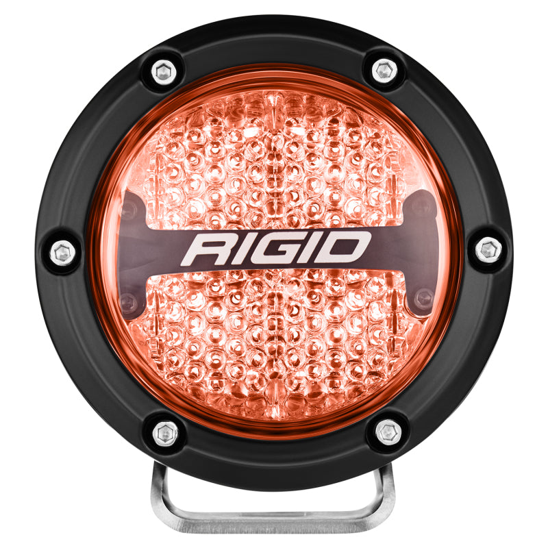 Rigid Industries 360-Series 4in LED Off-Road Diffused Beam - RGBW Backlight (Pair) 36400 36400 User 1