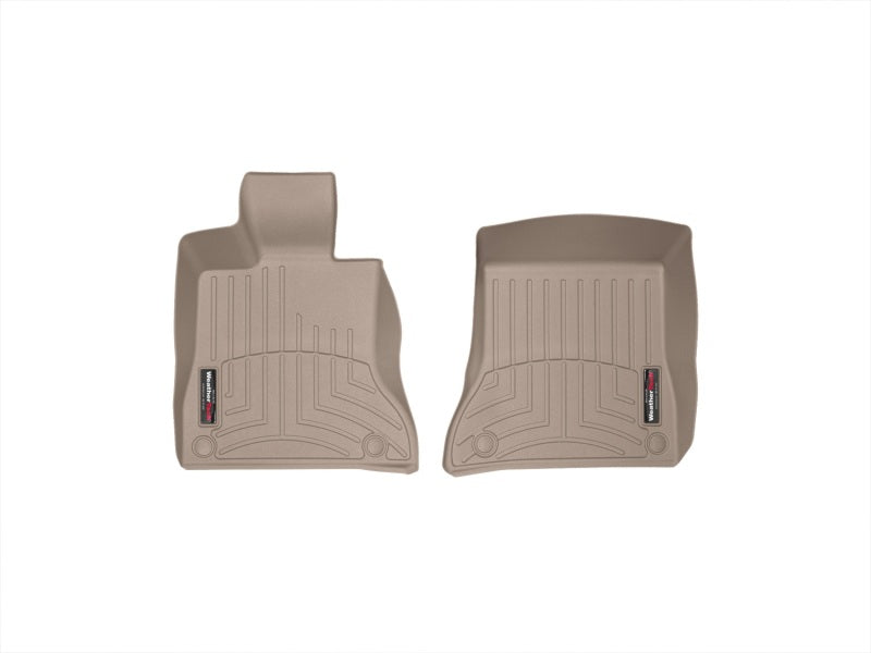 WeatherTech WT FloorLiner - Front - Tan Floor Mats Floor Mats - Rubber main image