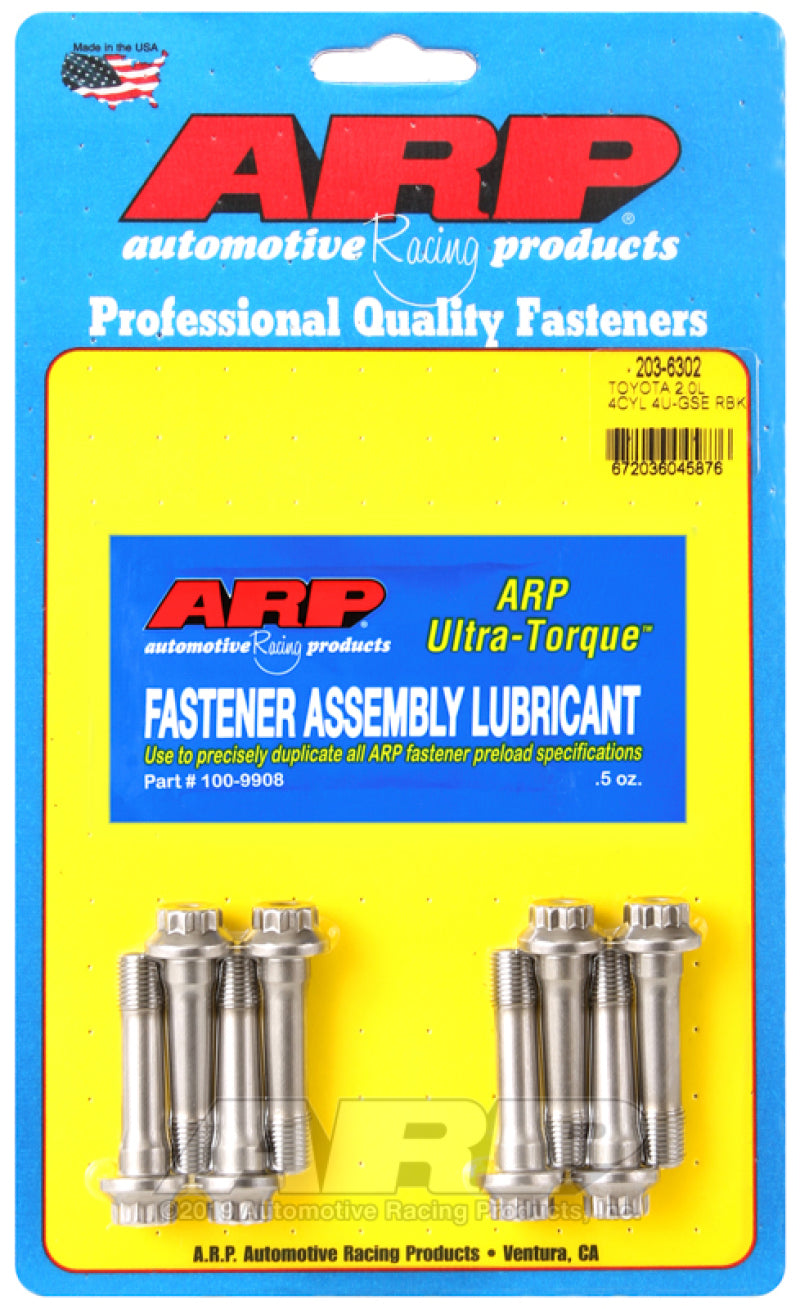 ARP Toyota 2.0L 4cyl 4U-GSE Rod Bolt Kit 203-6302 Photo - Primary