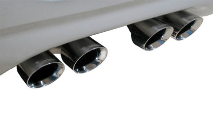 Corsa Performance 2.5" Dual Rear Exit Cat-Back Exhaust System with Twin 3.5" Tips 14111CB Photo - Mounted