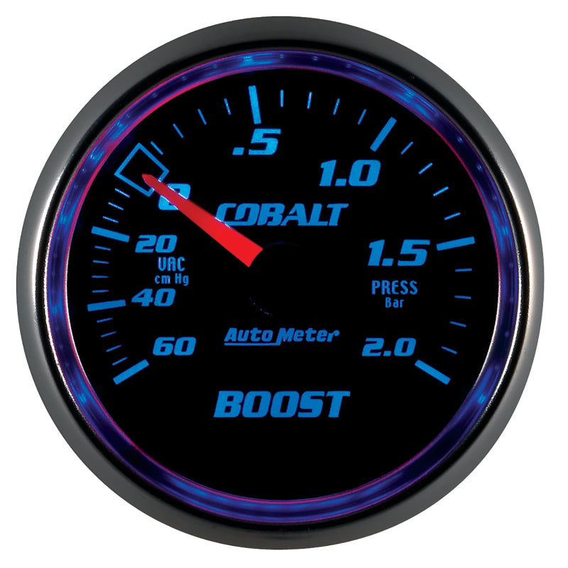 Autometer Cobalt 52mm 2 BAR Mechanical Boost Gauge 6103-M 6103-M User 5