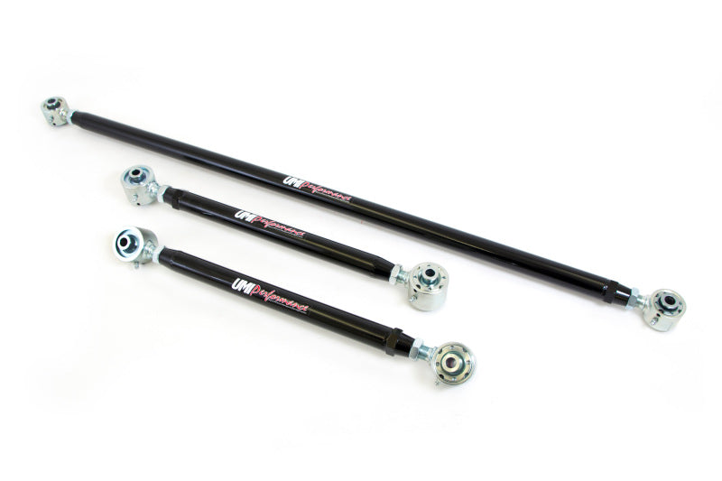 UMI Performance 82-02 F-Body Double Adjustable Lower Control Arm Panhard Bar Kit 203538-B 203538-B Photo - Primary