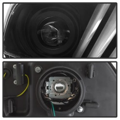 Spyder Ford Mustang 10-13 Projector Headlights - HID Model Only - Black PRO-YD-FM2010V2-HID-BK 5084569 5084569 Photo - Unmounted