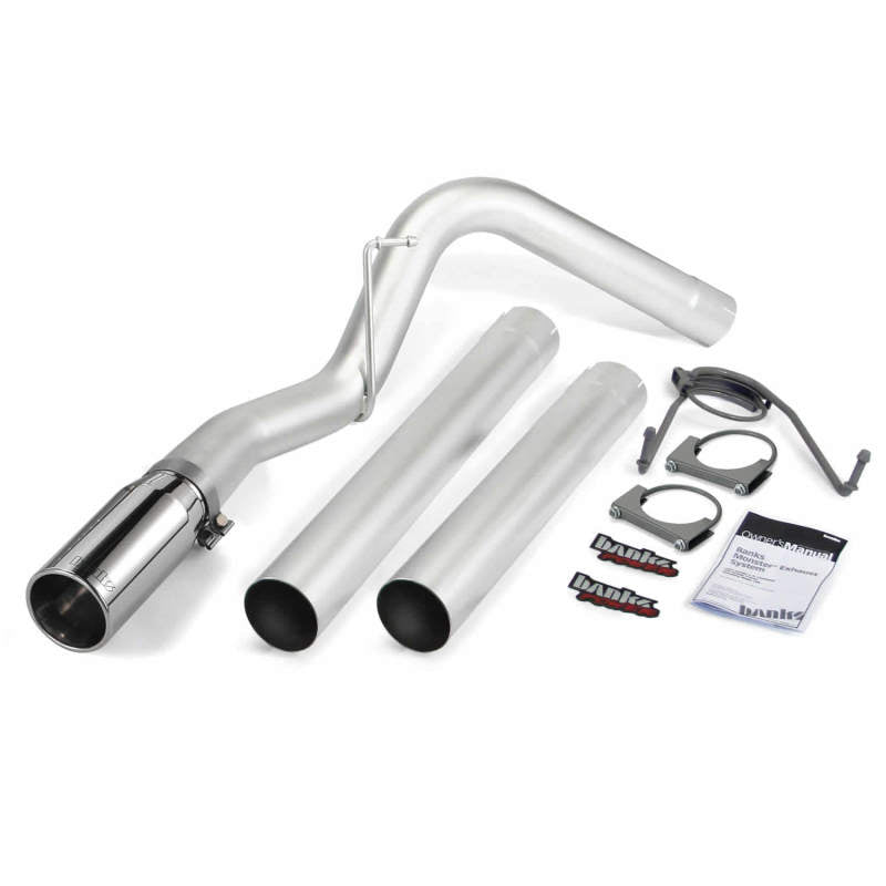Banks Power 14-17 Ram 6.7L CCLB MCSB Monster Exhaust System - SS Single 49776 Photo - Primary