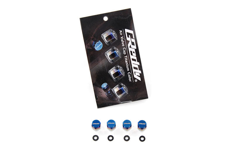GReddy AIR VALVE STEM CAP (TI) 18001996