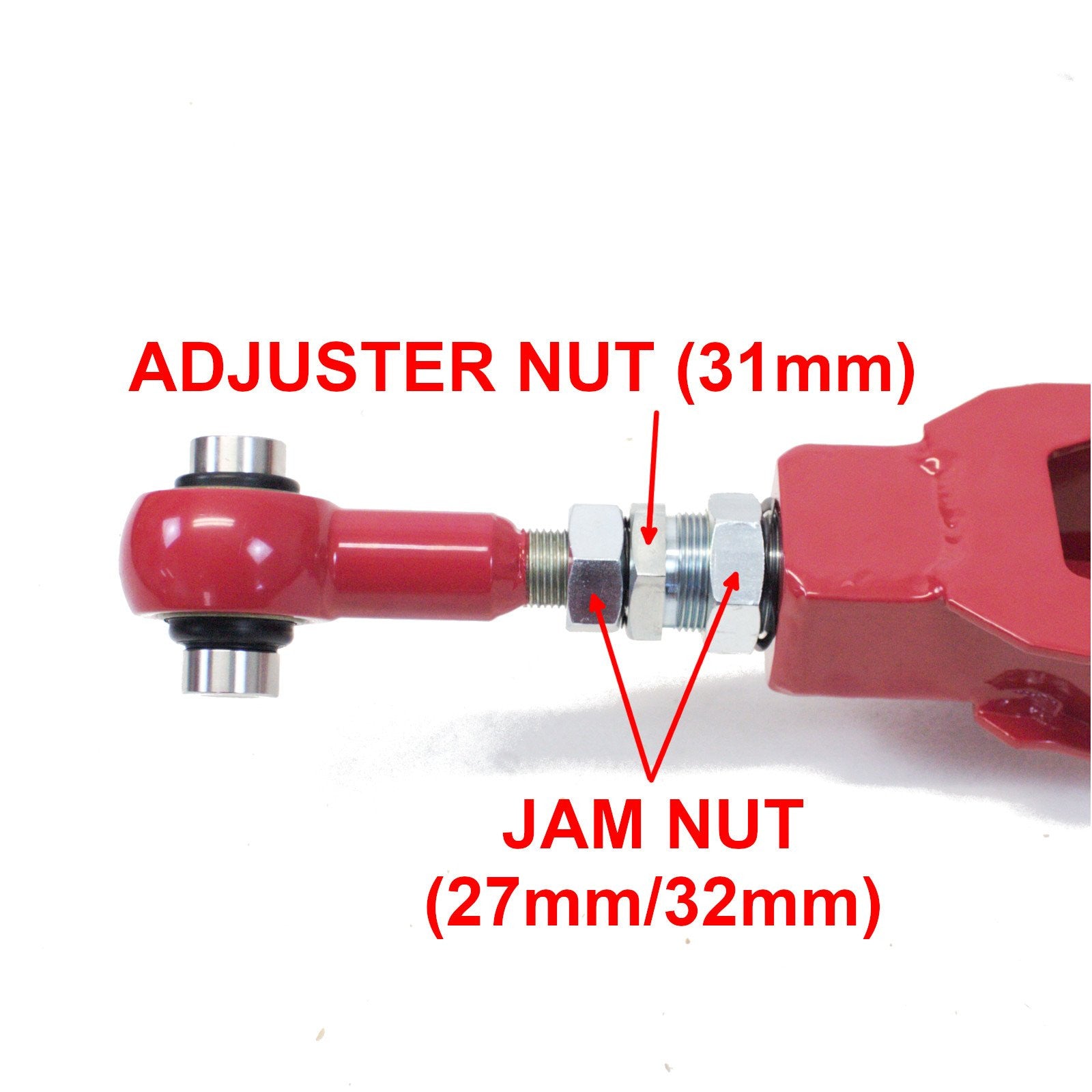 Godspeed Acura Integra Adjustable Rear Arms With Spherical Bearings