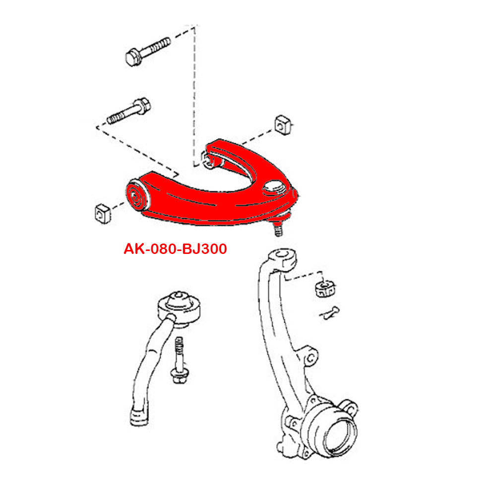 Godspeed Lexus IS250/IS350 (XE20) 2006-13 Adjustable Front Upper Camber Arms With Ball Joints