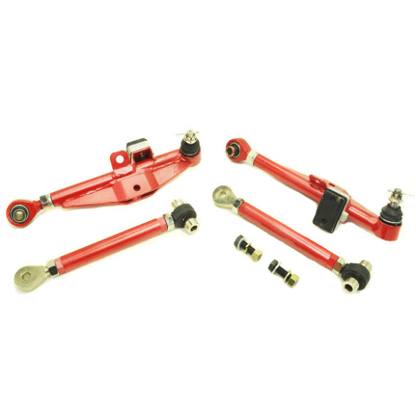 Godspeed Nissan 240SX (S13) 1989-94 Adjustable Front Lower Control Arms With High Angle Tension Rods