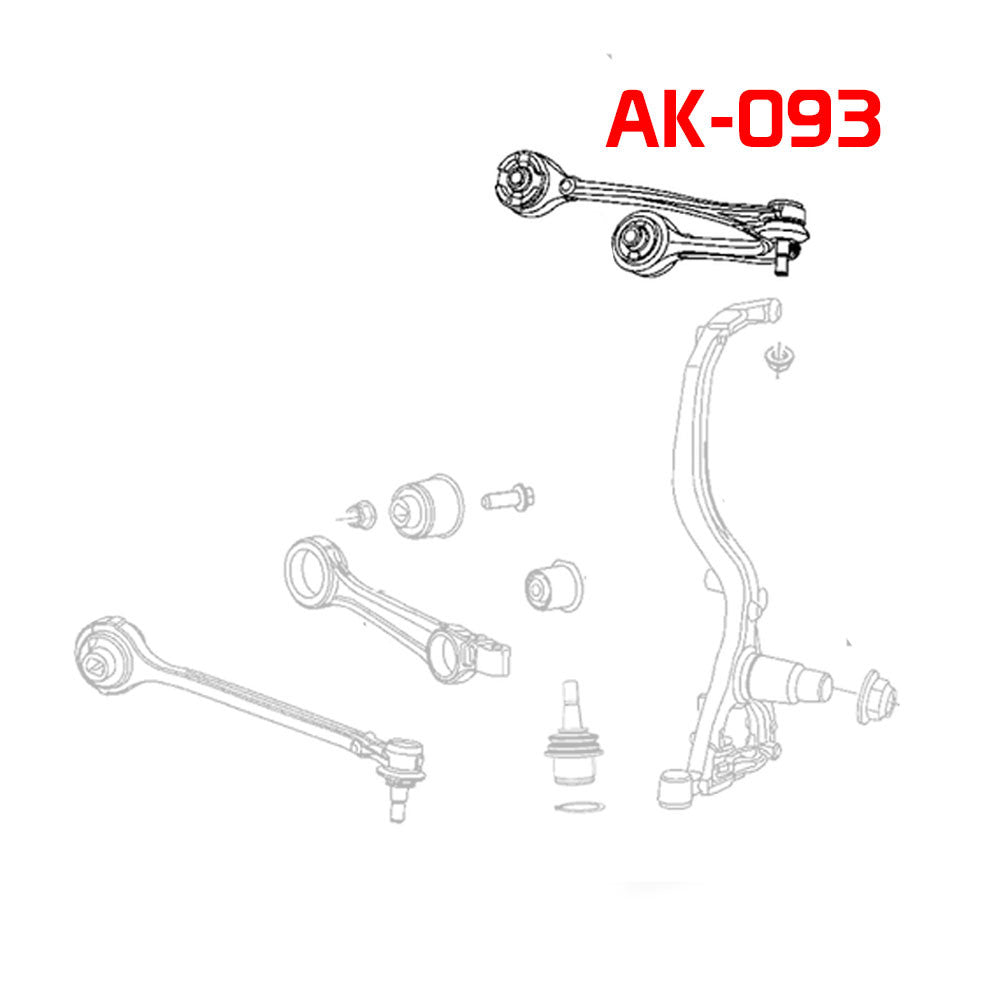 Godspeed Dodge Magnum RWD 2005-08 Adjustable Camber Front Upper Arms With Ball Joints