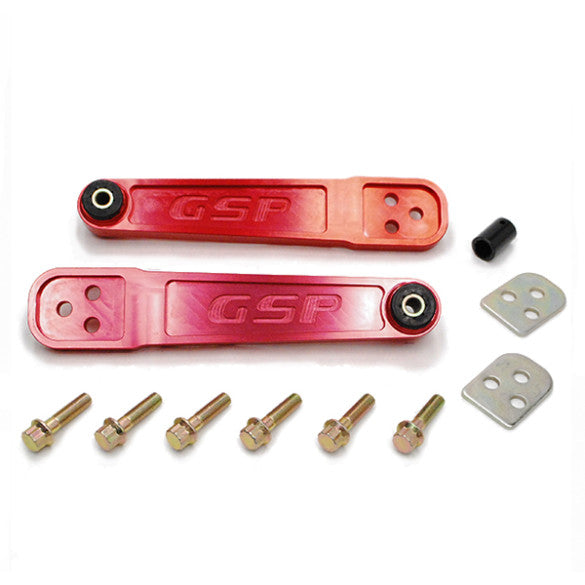 Godspeed Honda Civic (EM/ES) 2001-05/Civic Hatchback (EP3) 2002-05 Gen2 Adjustable Rear Lower Control Arms Red