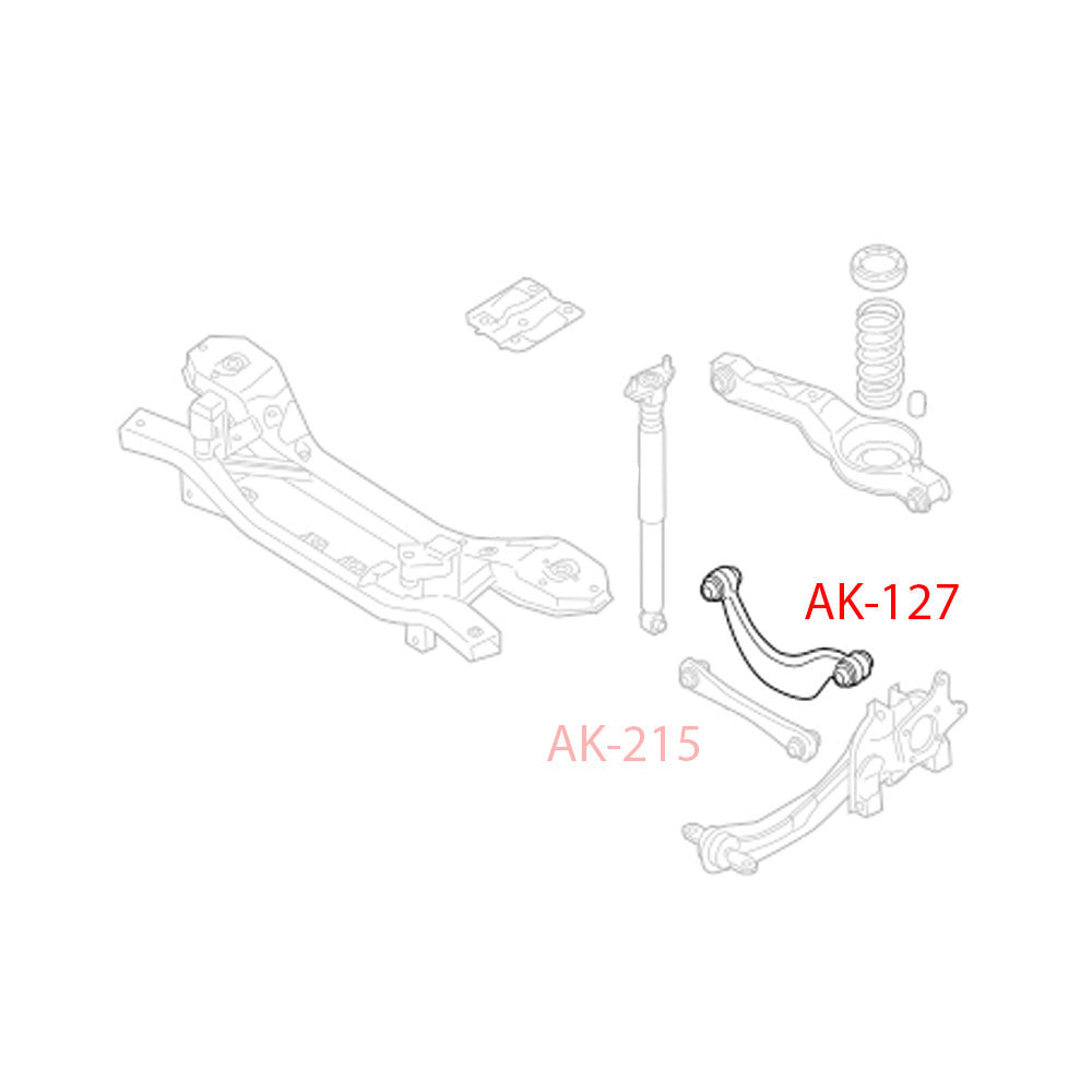 Godspeed Ford Focus 2000-18 Adjustable Rear Arms