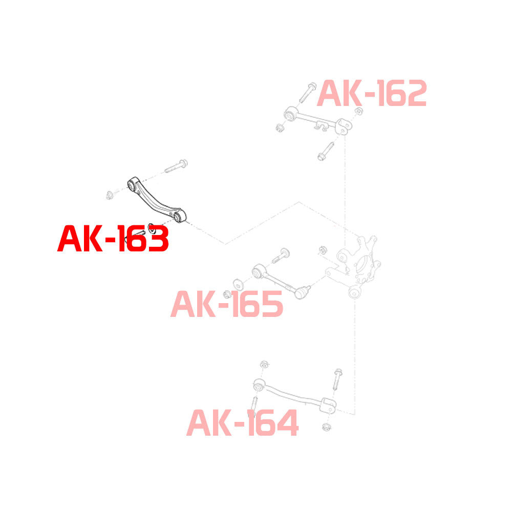 Godspeed Hyundai Genesis Coupe (BK) 2009-16 Adjustable Front/Rear Arms With Spherical Bearings