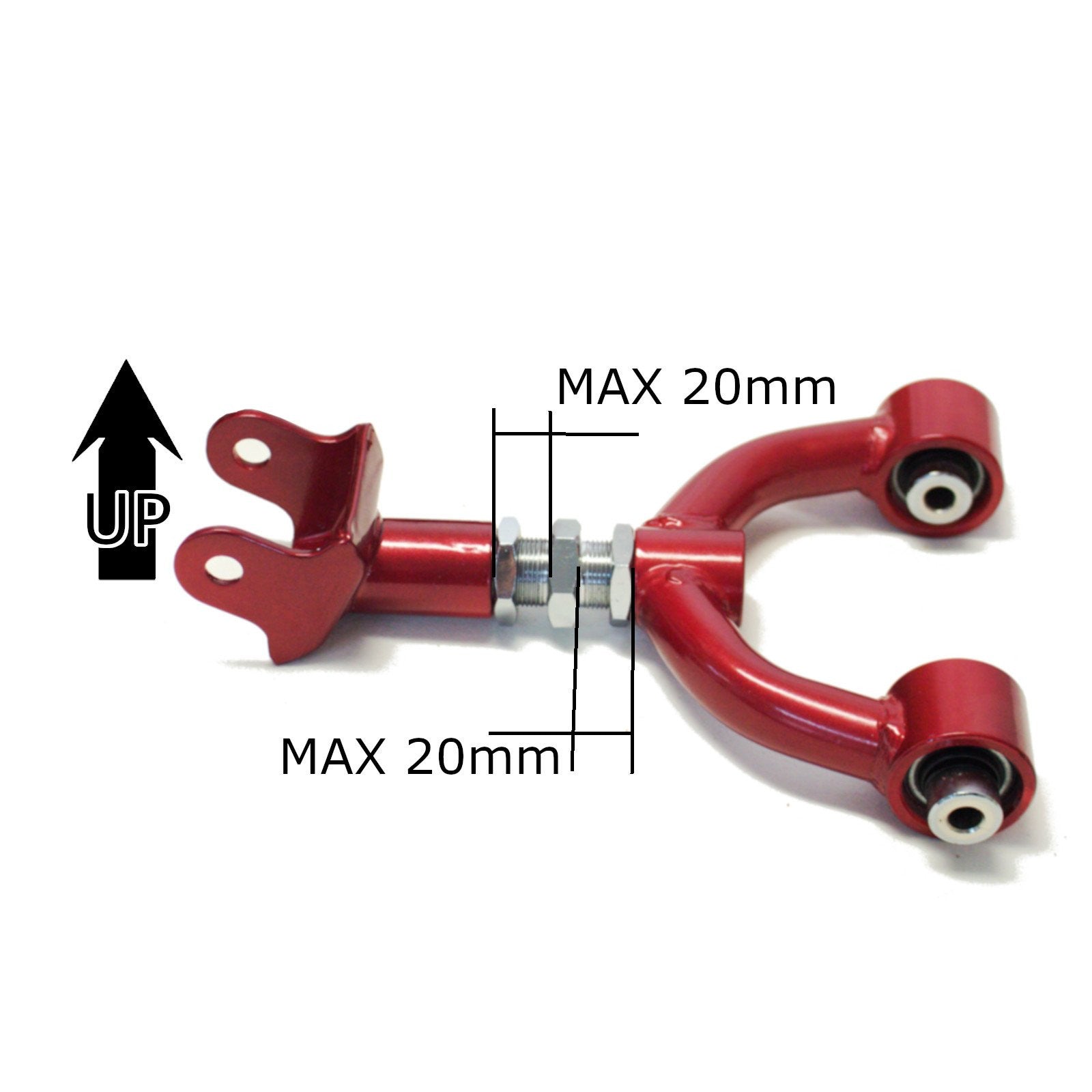 Godspeed Mazda Miata (NA/NB) 1990-05 Adjustable Rear Upper Camber Arms With Spherical Bearings