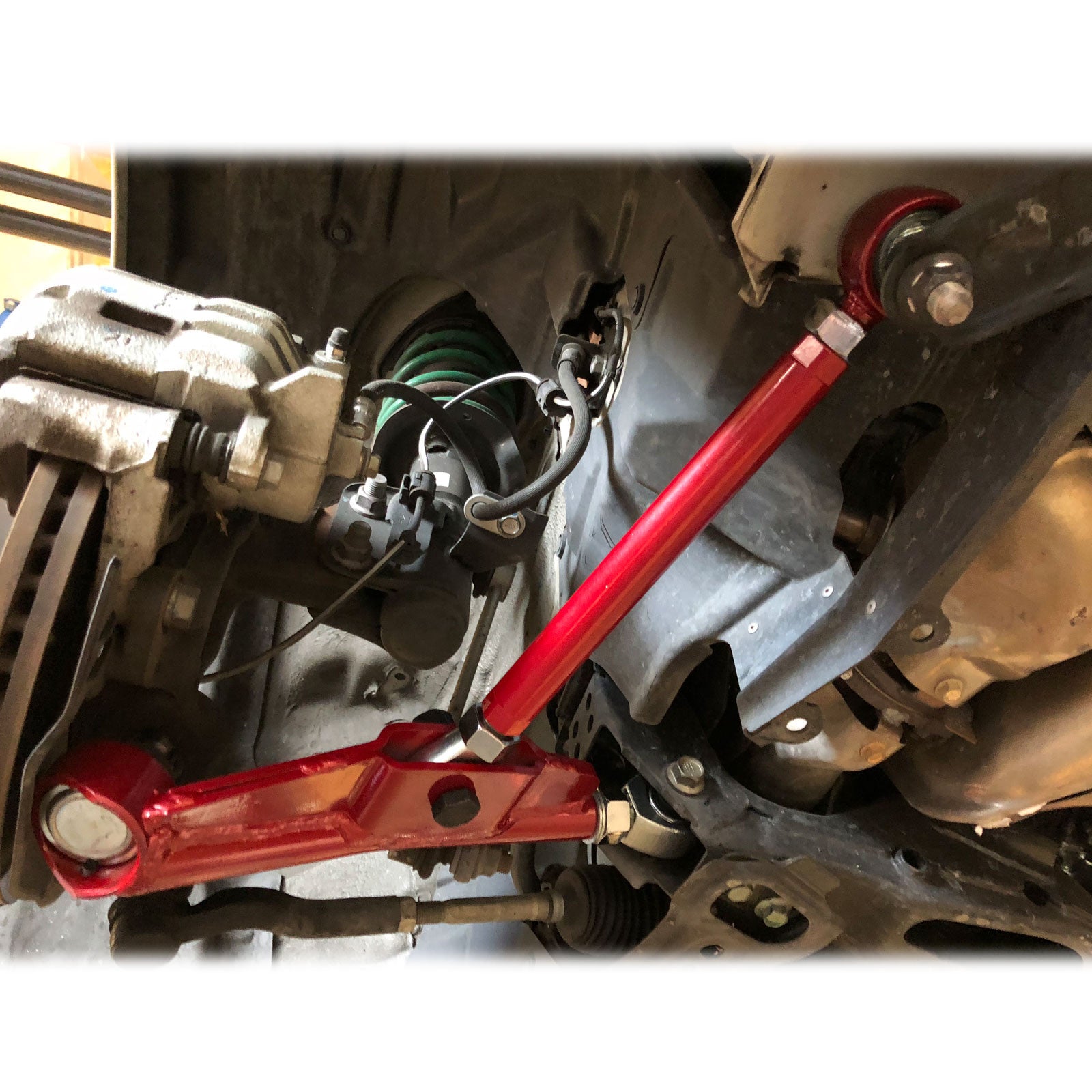 Godspeed Scion FR-S (ZN6) 2013-16 Adjustable Front Lower Control Arms With High Angle Tension Rods