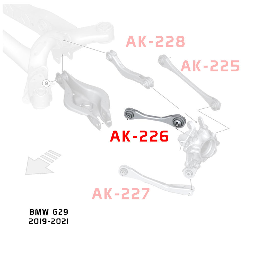 Godspeed BMW Z4 (G29) Adjustable Rear Arms