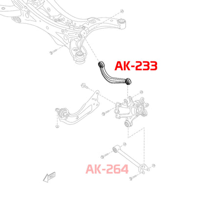 Godspeed Mazda CX-5 (KE) 2013-16 Adjustable Arms With Spherical Bearings