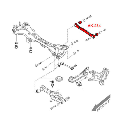 Godspeed Kia Optima (TF) 2011-15 Adjustable Rear Camber Arms (Spherical Bearings)