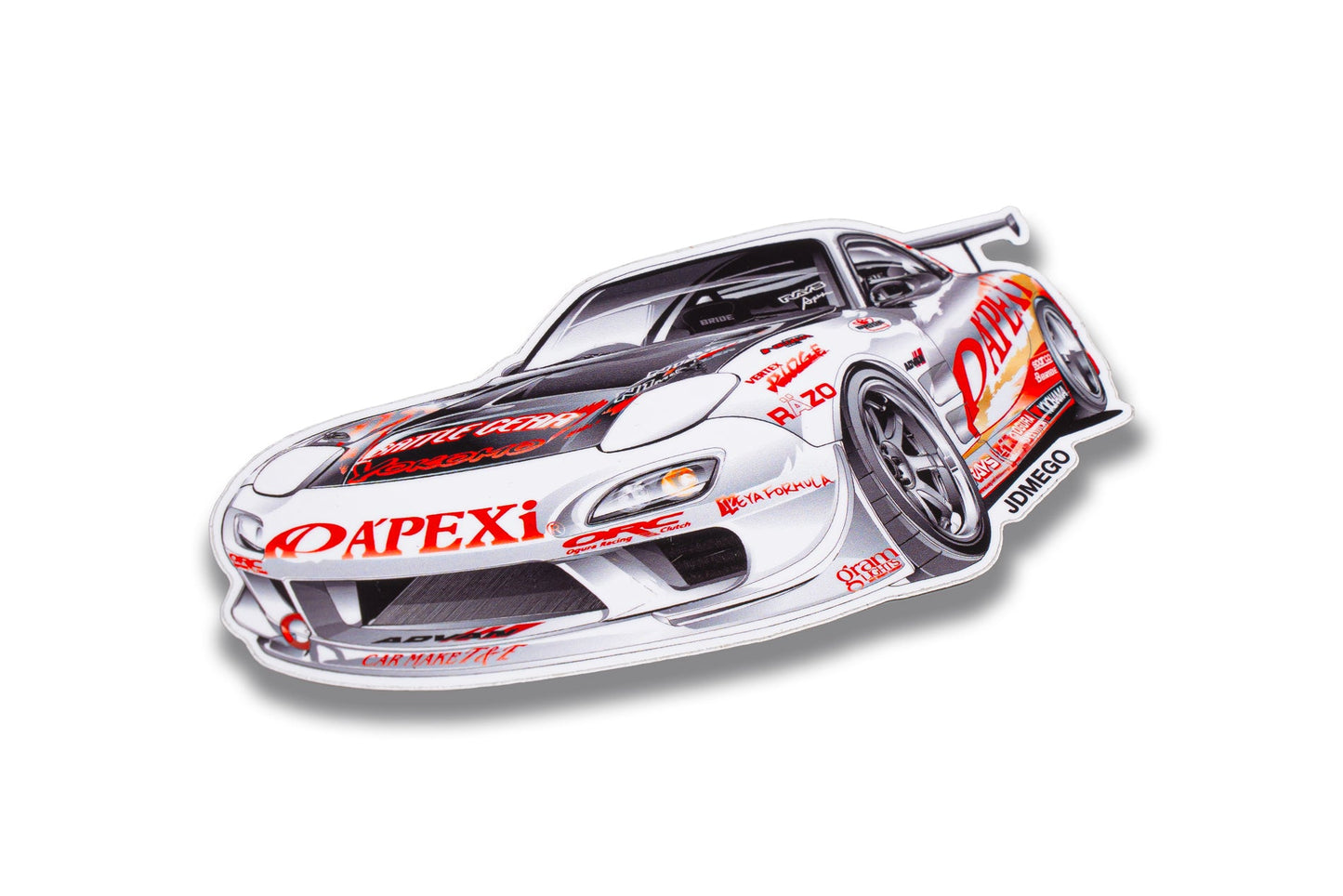 ORC A'PEXi - Bumper Stickers - A'PEXi RX-7 FD3S D1GP (Die Cut)