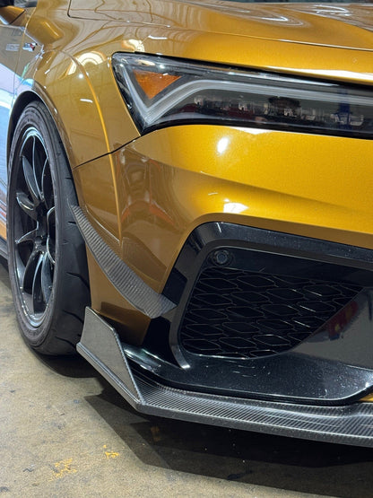 APR Acura DE5 Integra Type S Carbon Fiber Front Bumper Canards