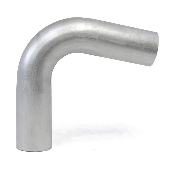 HPS Performance Products HPS 100 Degree Bend 6061 Aluminum Elbow Pipe Tubing, Mandrel Bent, Mill Finish