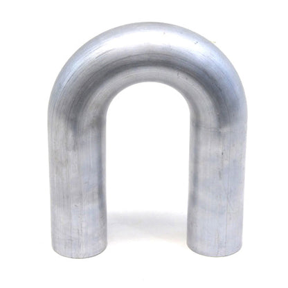 HPS Performance Products HPS 3-1/8" OD 180 Degree U Bend 6061 Aluminum Elbow Pipe Tubing w/ 5" CLR