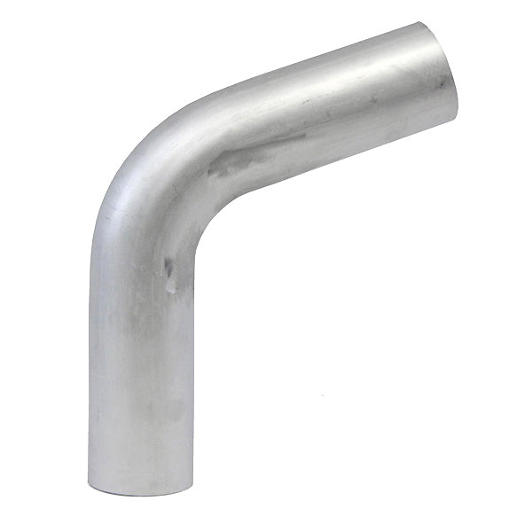 HPS Performance Products HPS 2-1/2" OD 70 Degree Bend 6061 Aluminum Elbow Pipe Tubing 16 Gauge w/ 2 1/2" CLR