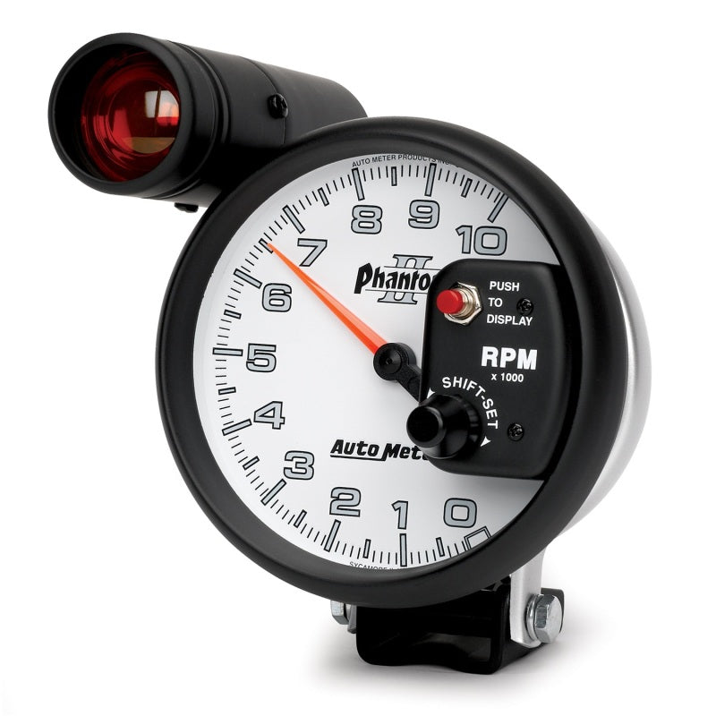 Autometer 5" Pedestal Tachometer, 0-10,000 Rpm, Phantom II 7599 User 2