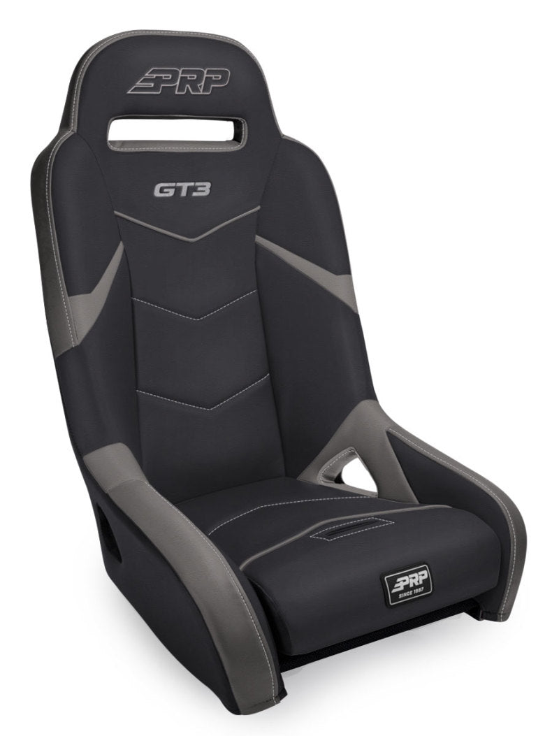 PRP Seats PRP GT3 Rear Suspension Seat- Black/Grey A7308-203 A7308-203 Photo - Primary