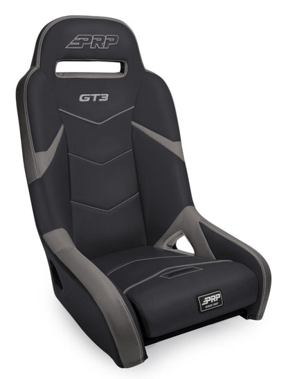 PRP Seats PRP GT3 Rear Suspension Seat- Black/Grey A7308-203 A7308-203 Photo - Primary