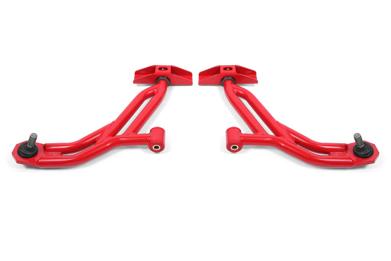 BMR Suspension BMR 10-14 Ford Mustang Adj. Lower A-Arms Delrin/Rod End w/ 19mm STD. Ball Joint - Red AA755R AA755R User 1