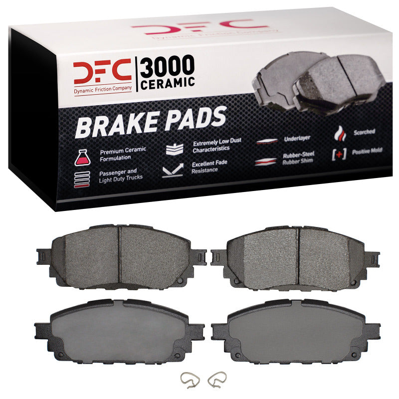 DFC DFC 3000 Semi-Met Brake Pads Brakes, Rotors & Pads Brake Pads - OE main image