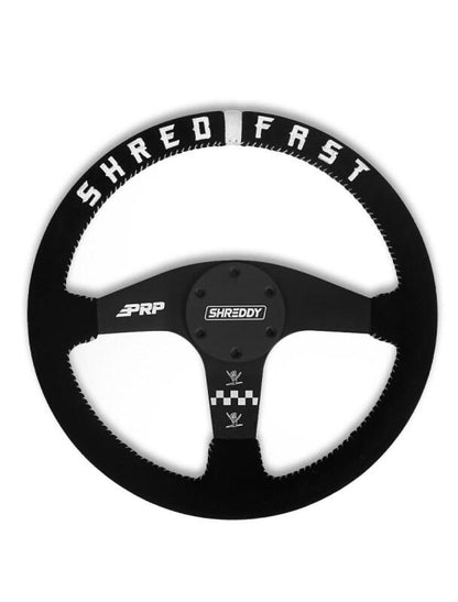 PRP Seats PRP x Shreddy Shred Fast Steering Wheel - Flat SHRDYG257 SHRDYG257 Photo - Primary