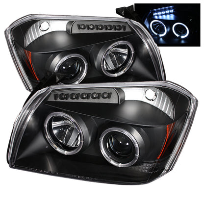 Spyder Dodge Magnum 05-07 Projector Headlights LED Halo LED Blk (Not Included) PRO-YD-DMAG05-LED-BK 5009876 5009876 Photo - Primary