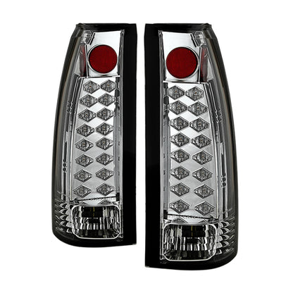 Spyder Chevy C/K Series 1500 88-98/Blazer 92-94 LED Tail Lights Chrm ALT-YD-CCK88-LED-C 5001368 5001368 Photo - Primary